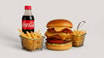 Blazing Chicken Burger Menu